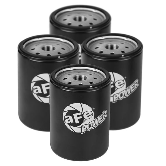 aFe ProGuard D2 Fluid Filters Oil for 01-17 GM Diesel Trucks V8-6.6L (4 Pack)
