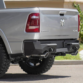 Addictive Desert Designs 2019 Ram 1500 Hammer Stealth Fighter Rear Bumper w/ 6 Sensor Cutouts