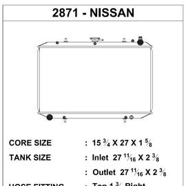 CSF 90-97 Nissan 300ZX Radiator