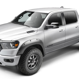 Bushwacker 19-22 Ram 1500 (Excl. Rebel/TRX) 76.3 & 67.4in Bed Forge Style Flares 4pc - Tex. Blk