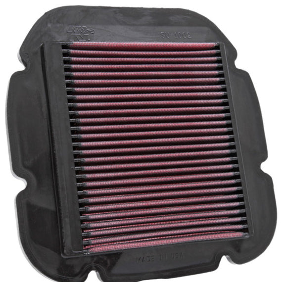 K&N 02-10 Suzuki DL 1000 V-Strom/04-12 DL650 V-Strom / 04-05 Kawasaki KLV1000 Replacement Air Filter