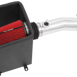 Spectre 16-18 Toyota Tacoma V6-3.5L F/I Air Intake Kit - Polished w/Red Filter