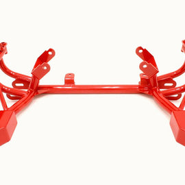 BMR 98-02 4th Gen F-Body K-Member w/ Turbo LS1 Motor Mounts and STD. Rack Mounts - Red