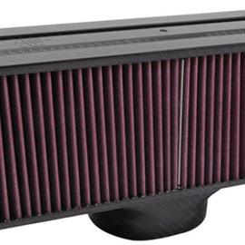 K&N Air Filter with Carbon Fiber Top and Base