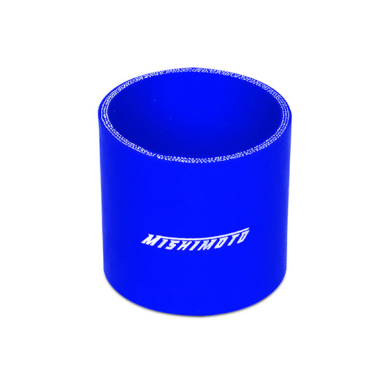 Mishimoto 2.5 Inch Blue Straight Coupler