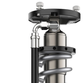 Fox 2021+ Ford F-150 4WD 2in Lift Front Performance Elite Series 2.5 Reservoir Shocks - Adjustable