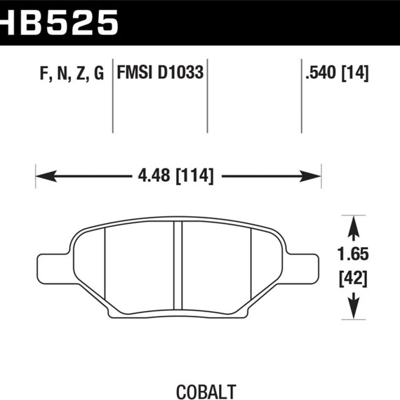 Hawk HPS Street Brake Pads