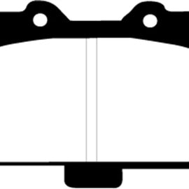 EBC 98-03 Nissan Skyline (R34) 2.5 GT (200) Greenstuff Front Brake Pads