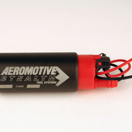 Aeromotive 340 Series Stealth In-Tank E85 Fuel Pump - Offset Inlet - Inlet Inline w/Outlet