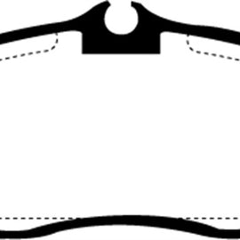 EBC 99-03 Land Rover Discovery (Series 2) 4.0 Greenstuff Front Brake Pads