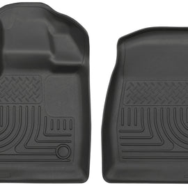 Husky Liners 15-23 Ford F-150 Standard Cab Pickup WeatherBeater Front Black Floor Liners