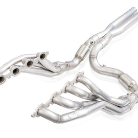 Stainless Works 2019+ Chevrolet Silverado 5.3/6.2 Catted Headers 1-7/8in Primaries 3in Leads X-Pipe