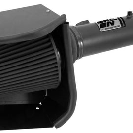 K&N 11-13 Ford F250/F350/F450/F550 Super Duty 6.7L V8 DSL Black Performance Intake Kit