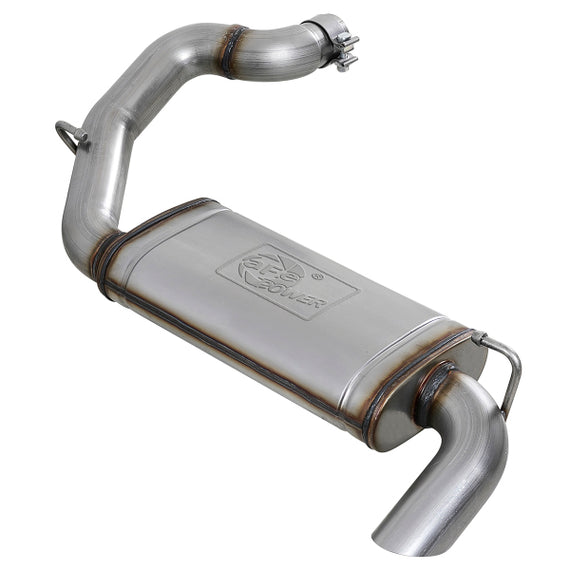 aFe MACH Force-Xp Hi-Tuck 3in 409 SS 18-20 Jeep Wrangler JL 2.0/3.6 Axle-Back Exhaust