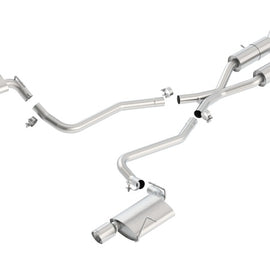 Borla 11-16 Jeep Grand Cherokee Limited/Laredo 5.7L 8cyl 4WD/RWD SS Catback Exhaust