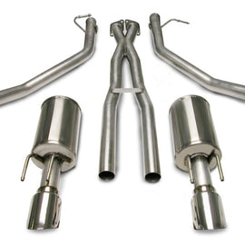 Corsa 05-06 Pontiac GTO 6.0L V8 2.5in Sport Cat-Back + XPipe Exhaust Polished Tips