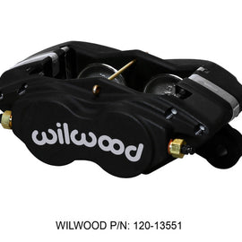 Wilwood Caliper-Forged Dynalite-M-Anodize 1.75in Pistons 1.00in Disc