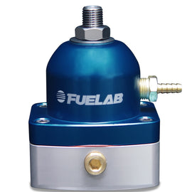 Fuelab 515 EFI Adjustable FPR 25-90 PSI (2) -6AN In (1) -6AN Return - Blue