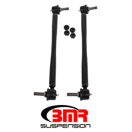 BMR 12-15 5th Gen Camaro Front Sway Bar End Link Kit - Black