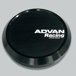 Advan Flat 73mm Center Cap - Black