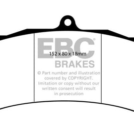 EBC Brakes Bluestuff Street and Track Day Brake Pads