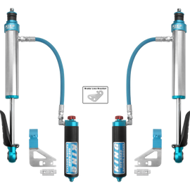 King Shocks 2022+ Toyota Tundra Rear 2.5 Dia Remote Reservoir Coilover & Adjuster (Pair)