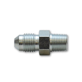 Vibrant -4AN to 1/8in NPT Straight Adapter Fitting - Steel