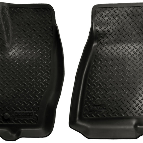 Husky Liners 05-10 Jeep Grand Cherokee/Commander Classic Style Black Floor Liners