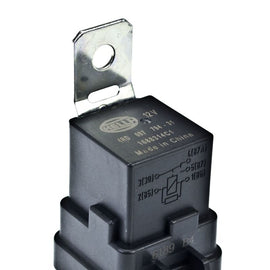 Hella 12V 20/40 Amp SPDT RES Relay with Weatherproof Bracket - Single