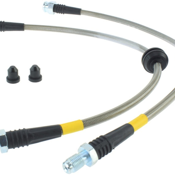 StopTech 07-09 Mazdaspeed3 / 04-07 Mazda 3 Stainless Steel Rear Brake Lines