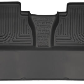 Husky Liners 14-15 Toyota Tundra CrewMax Cab Pickup Weatherbeater Black 2nd Seat Floor Liners