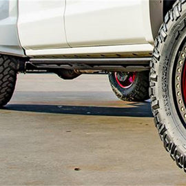 N-Fab RKR Rails 16-17 Toyota Tacoma Double Cab - Tex. Black - 1.75in