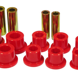 Prothane 99-04 Ford F250/350 SD 2/4wd Front Leaf Spring Bushings - Red