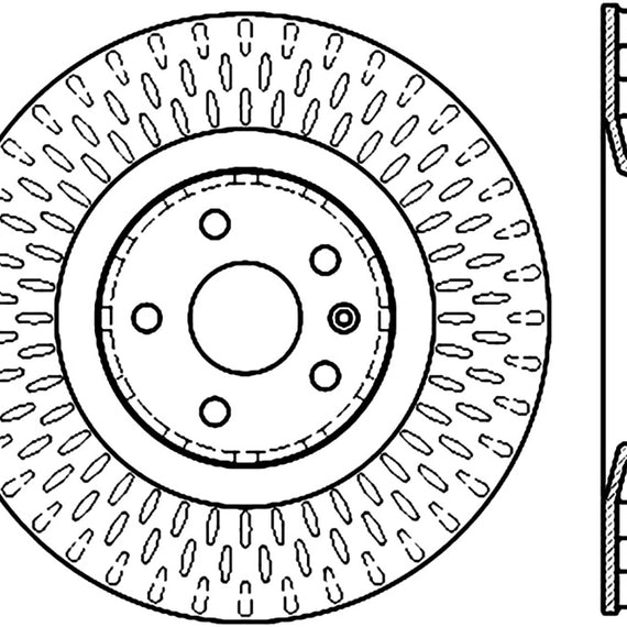 StopTech Slotted Sport Brake Rotor