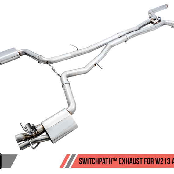 AWE Tuning Mercedes-Benz W213 AMG E63/S Sedan/Wagon SwitchPath Exhaust System - for DPE Cars