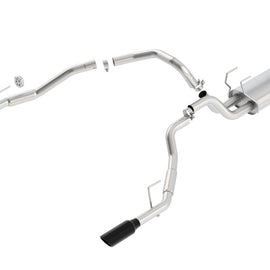 Borla 09-17 Dodge Ram 1500 5.7L V8 3in to Dual 2.5in Single Round Rolled Angle-Cut S-type Exhaust