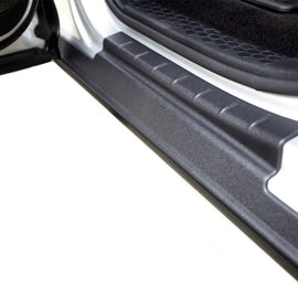 Bushwacker 15-19 Chevrolet Silverado 2500/3500 Trail Armor Rocker Panel + Sill Plate Cvr. - Tex. Blk