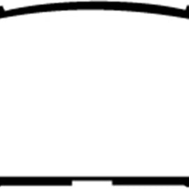 EBC 06-09 Ford Fusion 2.3 Redstuff Rear Brake Pads