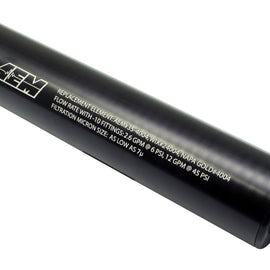 AEM Universal High Flow -10 AN Inline Black Fuel Filter