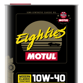 Motul 10W40 Classic Eighties Oil - 10x2L