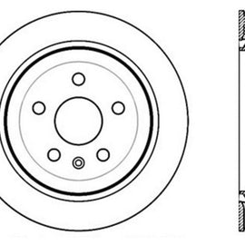 StopTech Slotted & Drilled Sport Brake Rotor