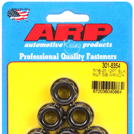 ARP 7/16-20 5/8 Socket 12 pt Nut Kit