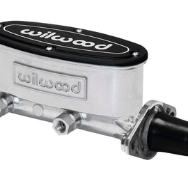 Wilwood High Volume Tandem Master Cylinder - 1 1/8in Bore Ball Burnished