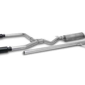 Gibson 17-20 Honda Ridgeline 3.5L Black Elite Dual Split Cat-Back Exhaust - Stainless