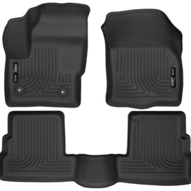 Husky Liners 2015 Lincoln MKC WeatherBeater Black Front & Second Seat Floor Liner