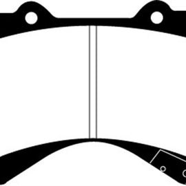 EBC 08+ Lexus LX570 5.7 Greenstuff Front Brake Pads