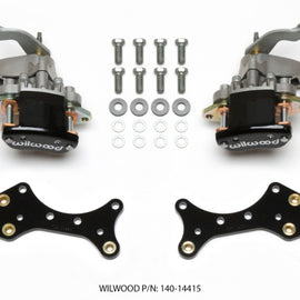 Wilwood P/S Retrofit Kit w/MC4 P-Brake Forged Dynalite Pro Street 12.19in Rear Kits