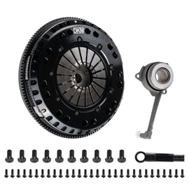 DKM Clutch VW MK4 R32 MS Twin Disc Clutch Kit w/Steel Flywheel (660 ft/lbs Torque)