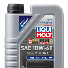 LIQUI MOLY 1L MoS2 Anti-Friction Motor Oil 10W40