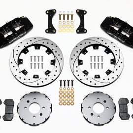 Wilwood Dynapro 6 Front Hat Kit 12.19in Drilled 94-01 Honda/Acura w/262mm Disc